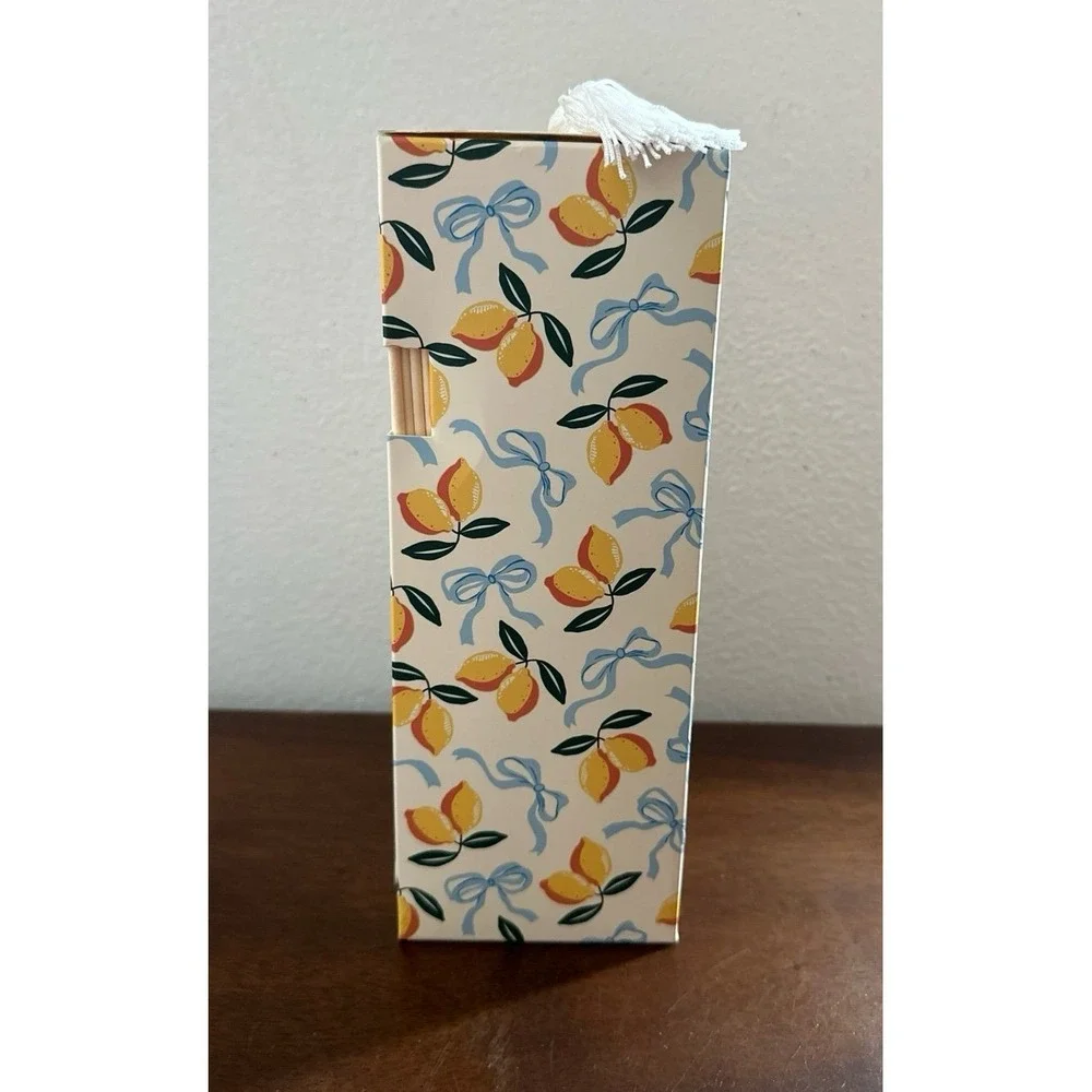 Cloud Nine Fragrances Amalfi Lemon & Vanilla high fragrance diffuser in a lemon-